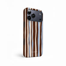 Cocoa Ribbon phone case, Single Layer left side