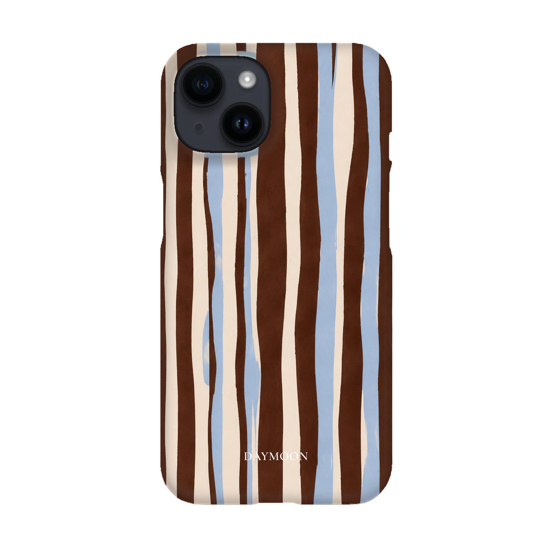 Cocoa Ribbon phone case on iPhone 14, Single Layer