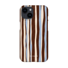 Cocoa Ribbon phone case on iPhone 14, Single Layer