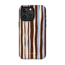 Cocoa Ribbon phone case on iPhone 15 Pro Max, Dual Layer MagSafe