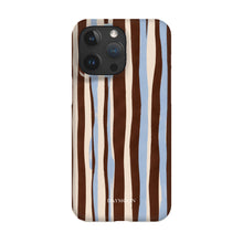 Cocoa Ribbon phone case on iPhone 15 Pro Max, Single Layer