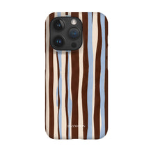 Cocoa Ribbon phone case on iPhone 15 Pro, Single Layer