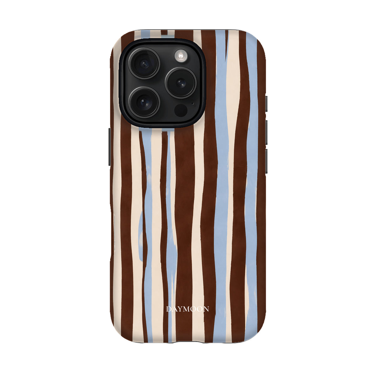 Cocoa Ribbon phone case on iPhone 16 Pro, Dual Layer