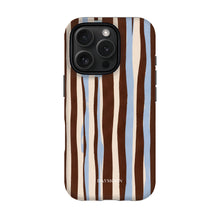 Cocoa Ribbon phone case on iPhone 16 Pro, Dual Layer