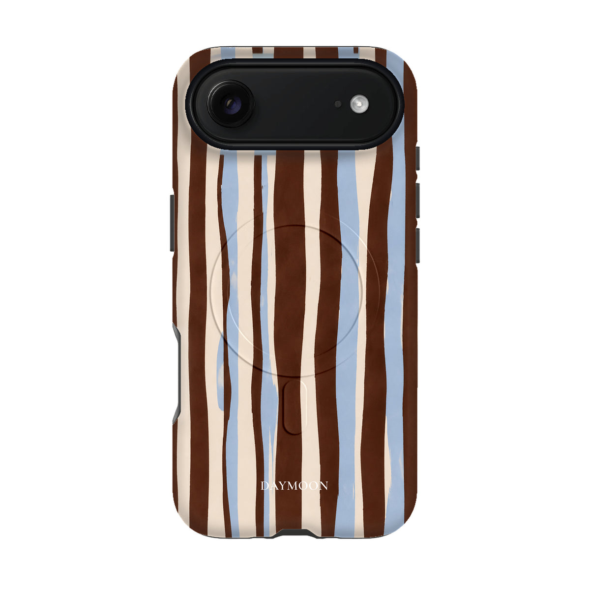 Cocoa Ribbon phone case on iPhone 17 Air, Dual Layer MagSafe