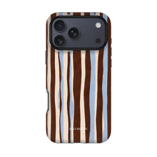 Cocoa Ribbon phone case on iPhone 17 Pro Max, Dual Layer