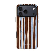 Cocoa Ribbon phone case on iPhone 17 Pro Max, Dual Layer MagSafe