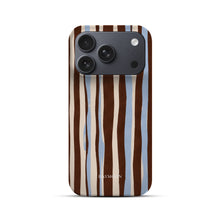 Cocoa Ribbon phone case on iPhone 17 Pro, Single Layer