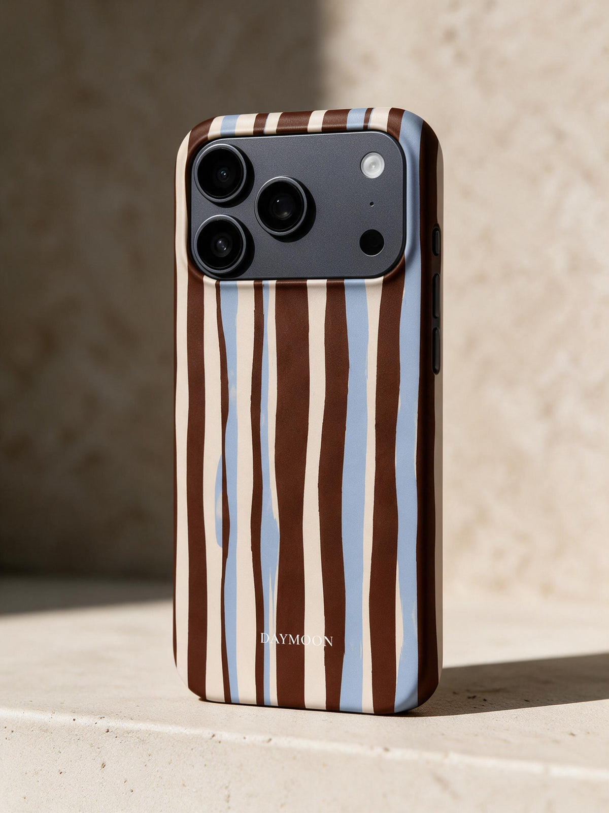 Cocoa Ribbon phone case in an everyday follow reference scene