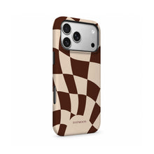 Cocoa Ripple phone case, Dual Layer left side