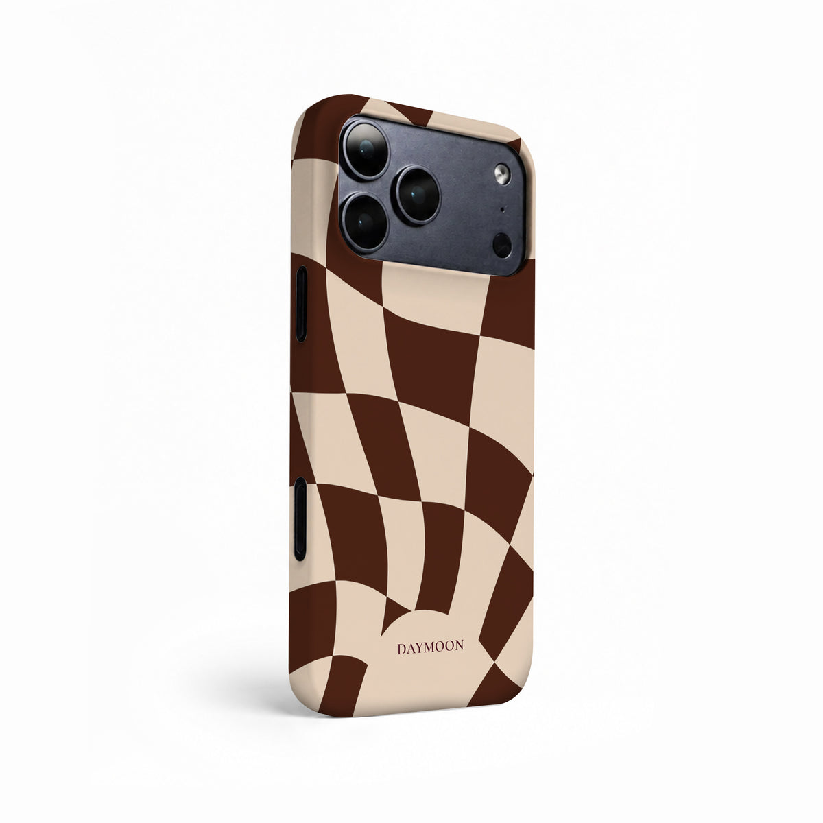 Cocoa Ripple phone case, Single Layer left side