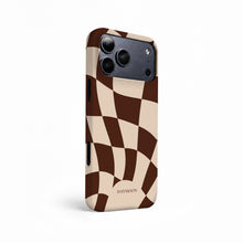 Cocoa Ripple phone case, Single Layer left side
