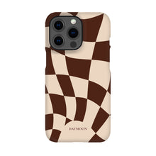 Cocoa Ripple phone case on iPhone 13 Pro, Single Layer