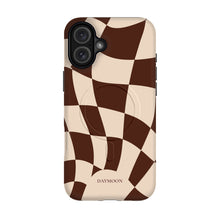 Cocoa Ripple phone case on iPhone 16 Plus, Dual Layer MagSafe