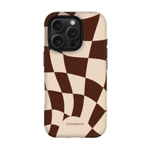 Cocoa Ripple phone case on iPhone 16 Pro, Dual Layer