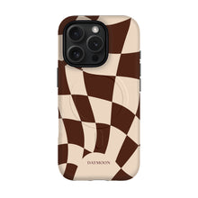 Cocoa Ripple phone case on iPhone 16 Pro, Dual Layer MagSafe