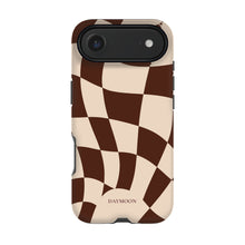 Cocoa Ripple phone case on iPhone 17 Air, Dual Layer