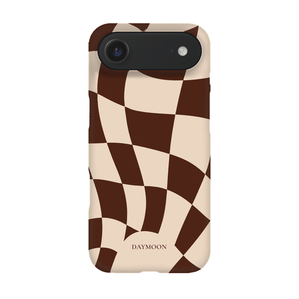 Cocoa Ripple phone case on iPhone 17 Air, Single Layer