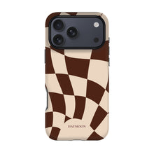 Cocoa Ripple phone case on iPhone 17 Pro Max, Dual Layer