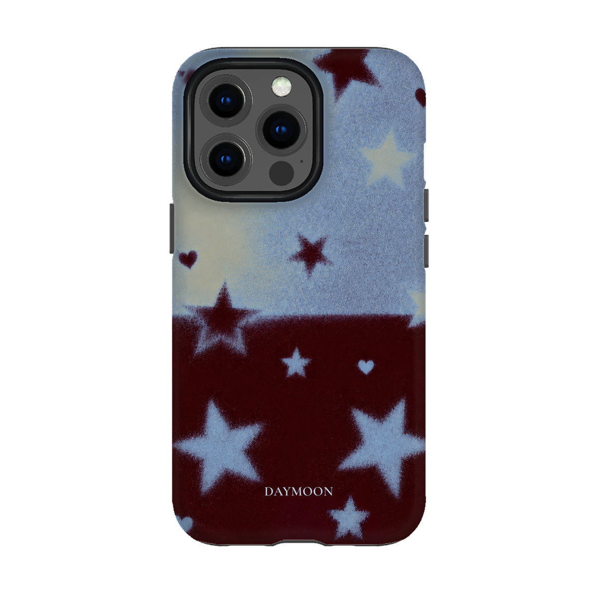 Velvet Starlight phone case on iPhone 13 Pro, Dual Layer