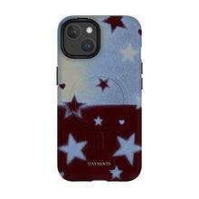 Velvet Starlight phone case on iPhone 14, Dual Layer MagSafe