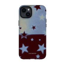 Velvet Starlight phone case on iPhone 14 Plus, Dual Layer