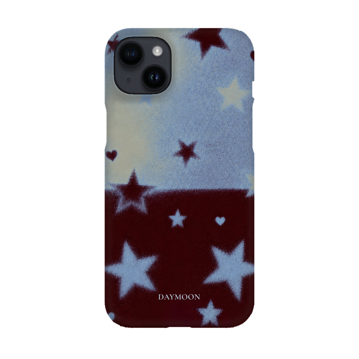 Velvet Starlight phone case on iPhone 14 Plus, Single Layer