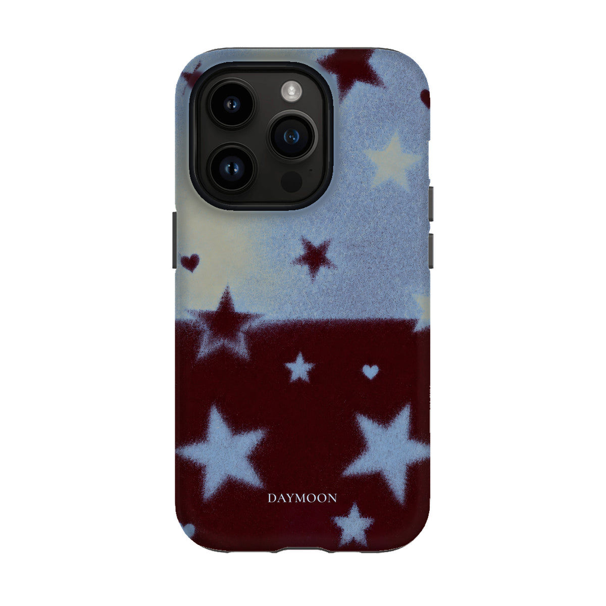 Velvet Starlight phone case on iPhone 14 Pro, Dual Layer