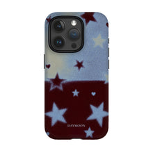 Velvet Starlight phone case on iPhone 15 Pro, Dual Layer