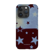 Velvet Starlight phone case on iPhone 15 Pro, Single Layer