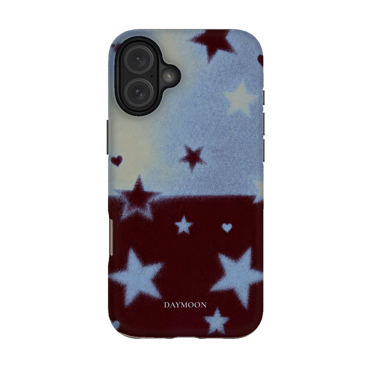 Velvet Starlight phone case on iPhone 16 Plus, Dual Layer