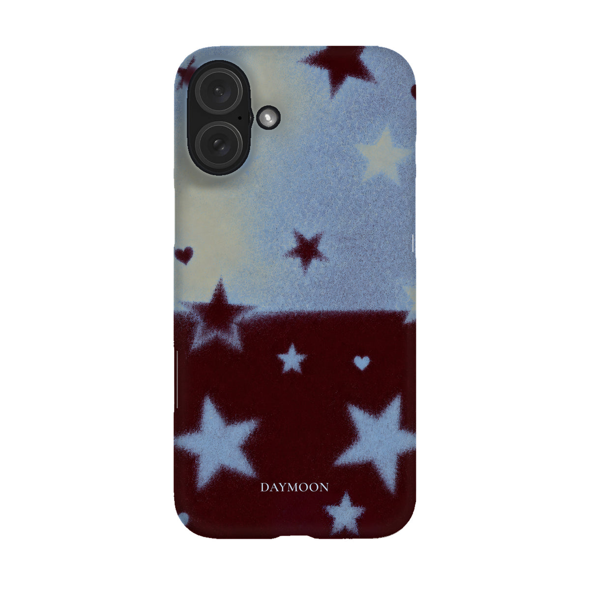 Velvet Starlight phone case on iPhone 16 Plus, Single Layer