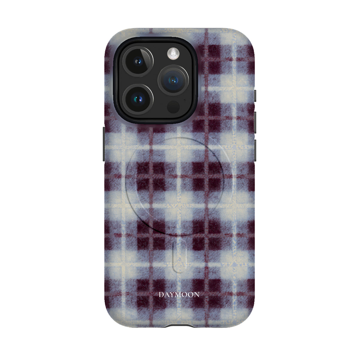 Mulberry Haze phone case on iPhone 15 Pro, Dual Layer MagSafe