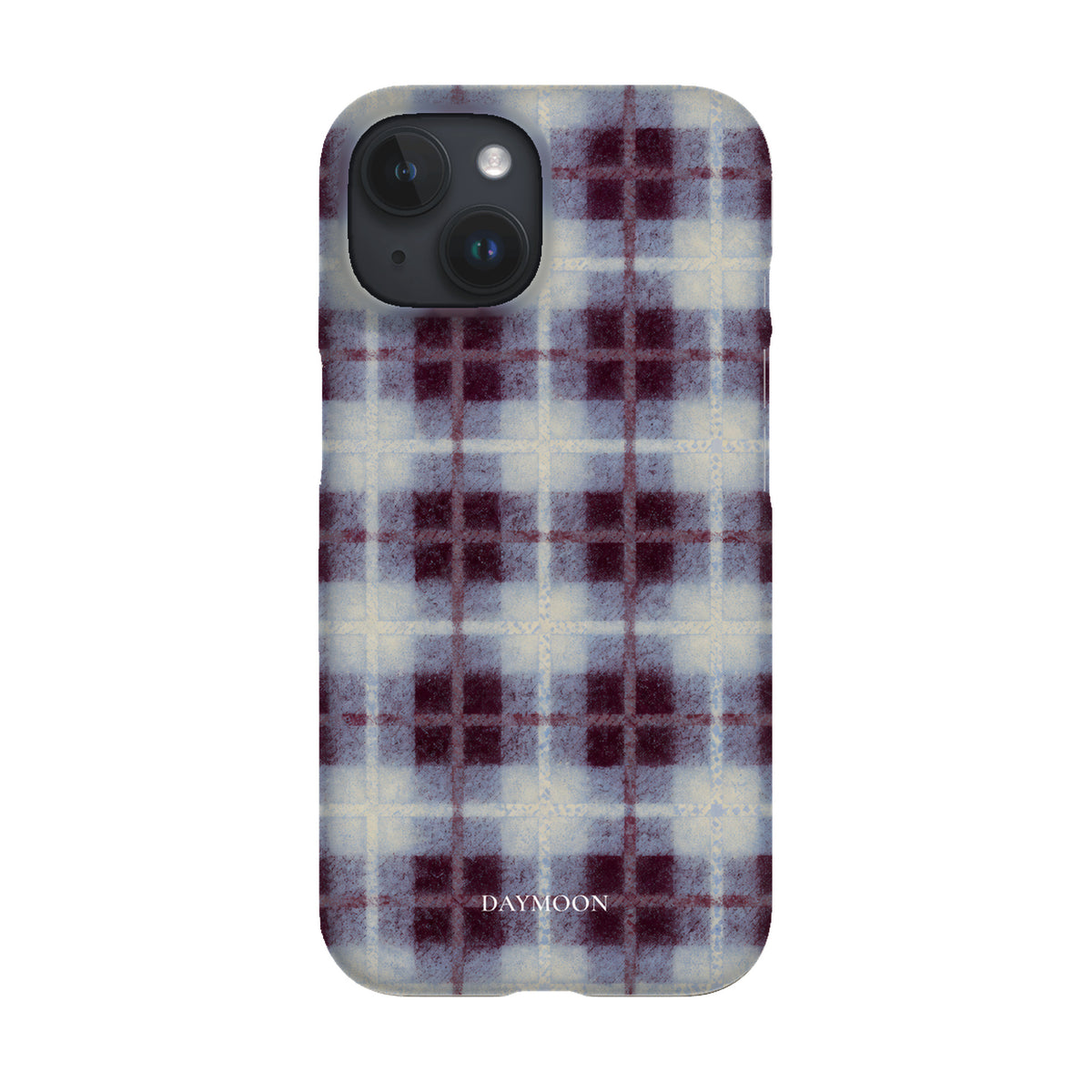 Mulberry Haze phone case on iPhone 15, Single Layer