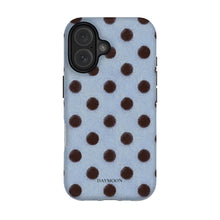 Cocoa Rhythm phone case on iPhone 16, Dual Layer