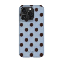 Cocoa Rhythm phone case on iPhone 16 Pro, Single Layer