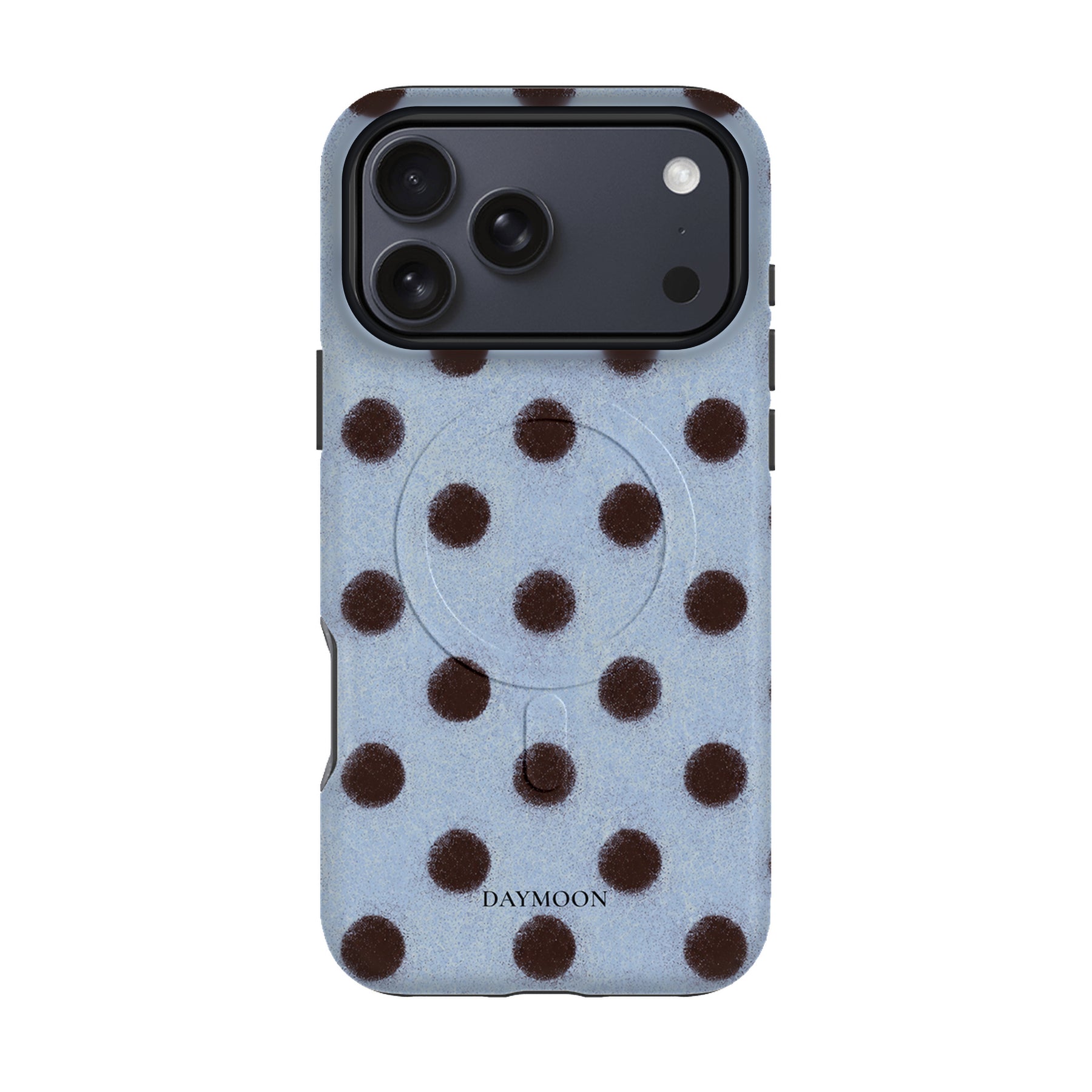 Cocoa Rhythm phone case on iPhone 17 Pro Max, Dual Layer MagSafe