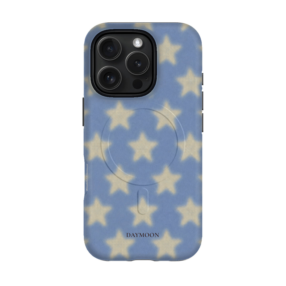 Dusky Stars phone case on iPhone 16 Pro, Dual Layer MagSafe