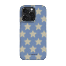 Dusky Stars phone case on iPhone 16 Pro, Single Layer