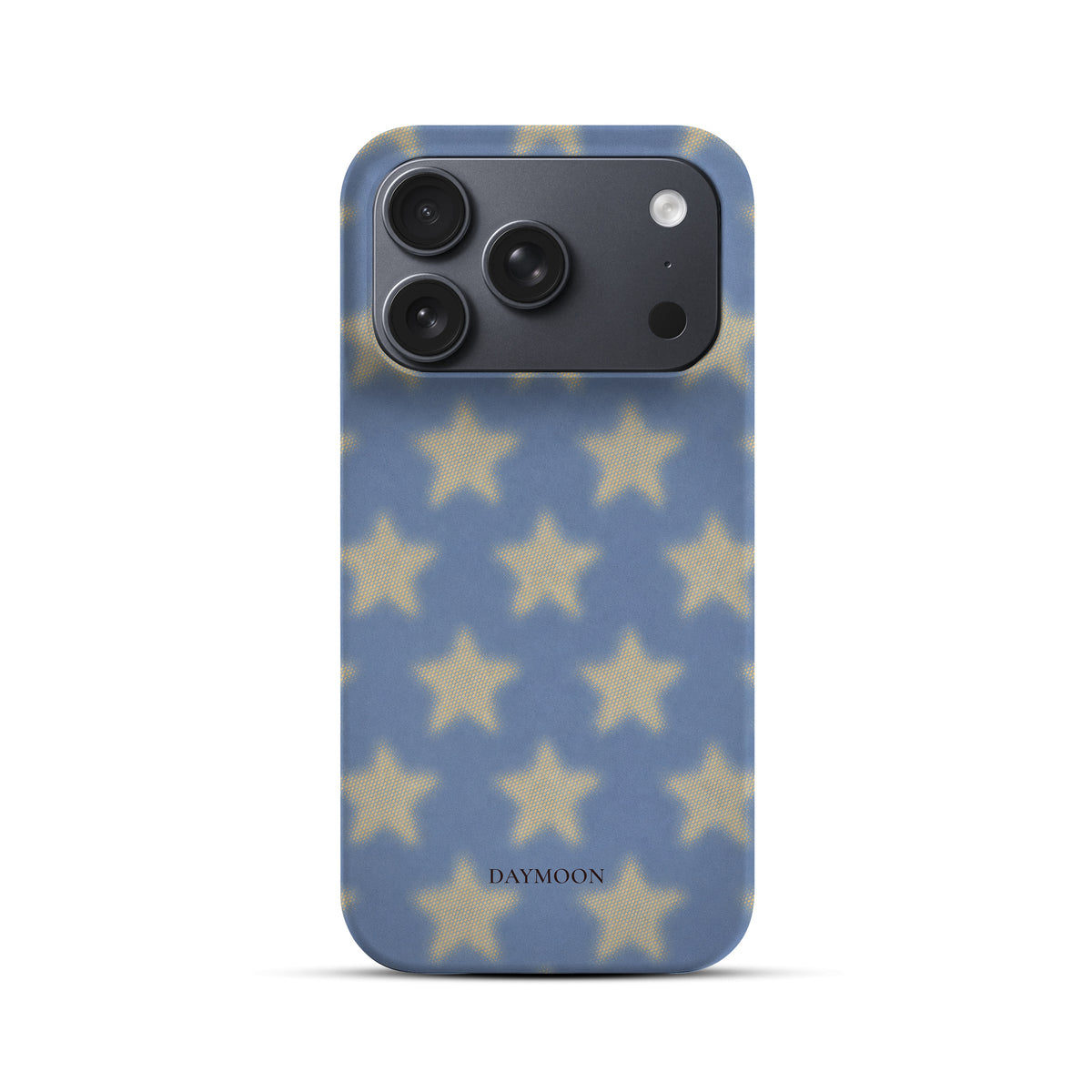Dusky Stars phone case on iPhone 17 Pro, Single Layer