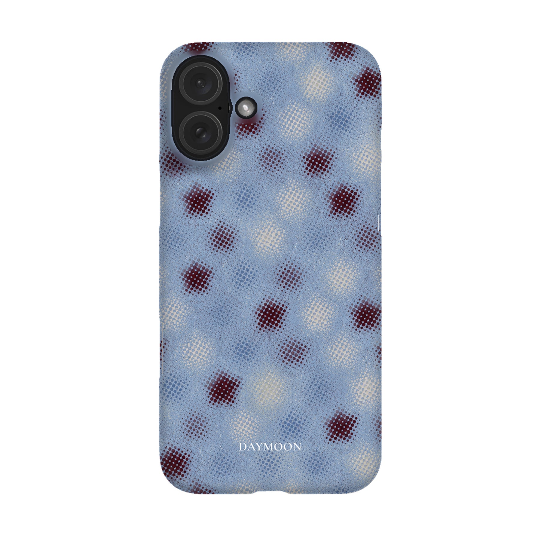 Pointed Star phone case on iPhone 16 Plus, Single Layer