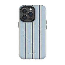 Dusty Stripe phone case on iPhone 13 Pro, Dual Layer MagSafe