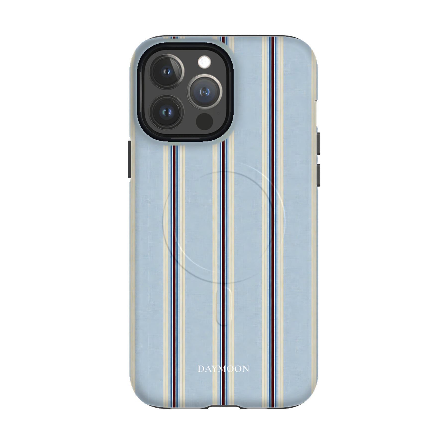 Dusty Stripe phone case on iPhone 13 Pro Max, Dual Layer MagSafe