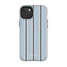 Dusty Stripe phone case on iPhone 14 Plus, Dual Layer MagSafe
