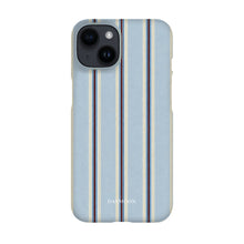Dusty Stripe phone case on iPhone 14, Single Layer