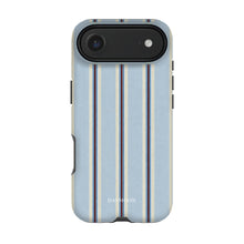 Dusty Stripe phone case on iPhone 17 Air, Dual Layer