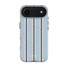 Dusty Stripe phone case on iPhone 17 Air, Dual Layer MagSafe