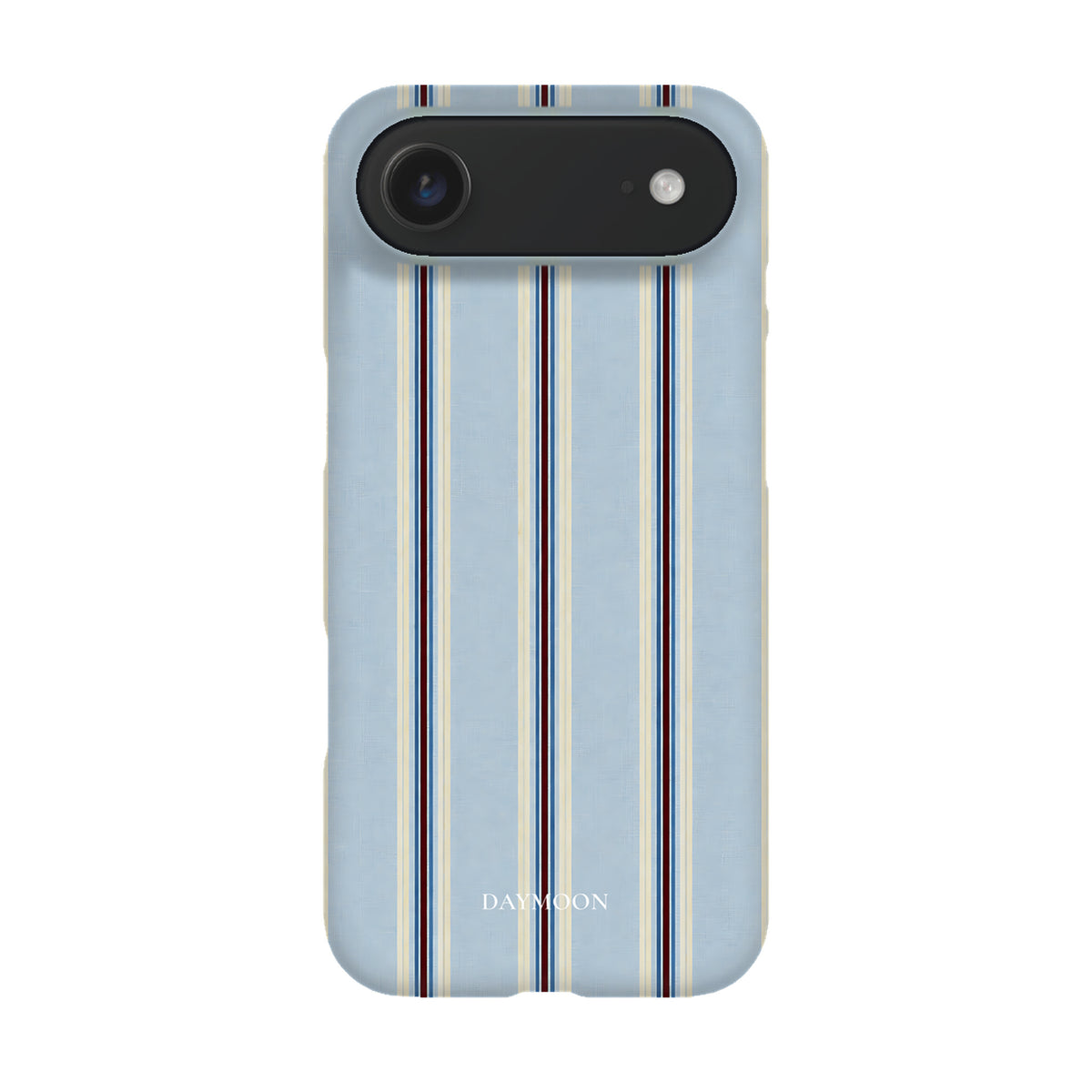 Dusty Stripe phone case on iPhone 17 Air, Single Layer