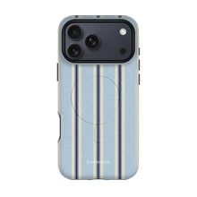 Dusty Stripe phone case on iPhone 17 Pro Max, Dual Layer MagSafe