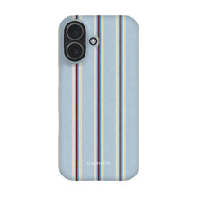 Dusty Stripe phone case on iPhone 17, Single Layer